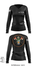 91 Bravo 3173818 Women's Long Sleeve V-neck Shirt - 114