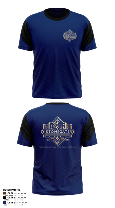 STONEGATE 94014498 Short Sleeve Performance Shirt - 6