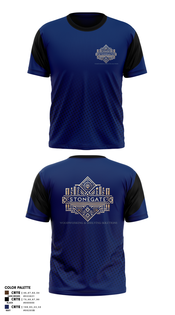 Short Sleeve Performance Shirt, STONEGATE, , Teamtime, Team time, sublimation, custom sports apparel, team uniforms, spirit wear, spiritwear, sports uniforms, custom shirts, team store, custom team store, fundraiser sports, apparel fundraiser