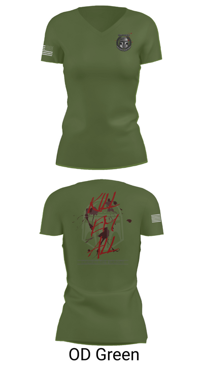 Bounty hunters 46936417 Women's Short Sleeve V-neck Shirt - 48