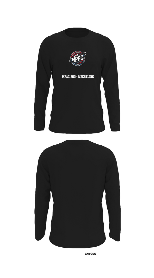Long Sleeve Performance Shirt, MPAC 360° Wrestling, Wrestling, Teamtime, Team time, sublimation, custom sports apparel, team uniforms, spirit wear, spiritwear, sports uniforms, custom shirts, team store, custom team store, fundraiser sports, apparel fundraiser
