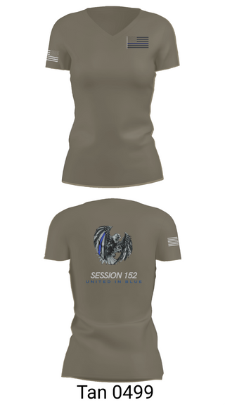 Womens Short Sleeve Vneck Shirt, Session 152, Police, Teamtime, Team time, sublimation, custom sports apparel, team uniforms, spirit wear, spiritwear, sports uniforms, custom shirts, team store, custom team store, fundraiser sports, apparel fundraiser