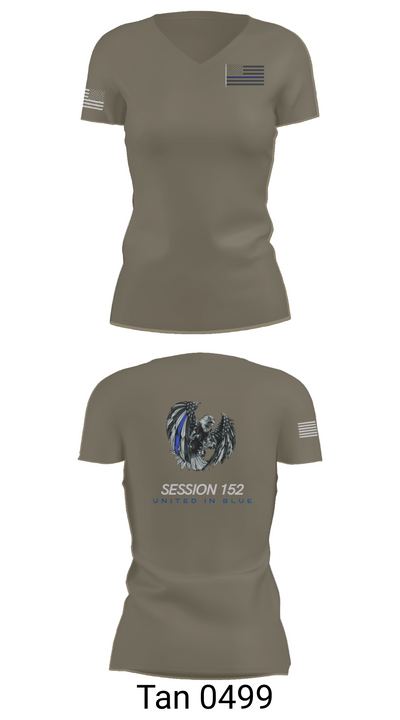 Session 152 47396469 Women's Short Sleeve V-neck Shirt - 65