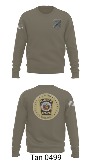 Crew Neck Sweatshirt, Swampscott Police, Police, Teamtime, Team time, sublimation, custom sports apparel, team uniforms, spirit wear, spiritwear, sports uniforms, custom shirts, team store, custom team store, fundraiser sports, apparel fundraiser