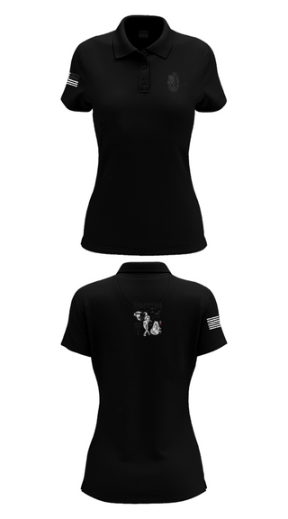 Women's Short Sleeve Performance Polo, Ceremonial Platoon, Marines, Teamtime, Team time, sublimation, custom sports apparel, team uniforms, spirit wear, spiritwear, sports uniforms, custom shirts, team store, custom team store, fundraiser sports, apparel fundraiser