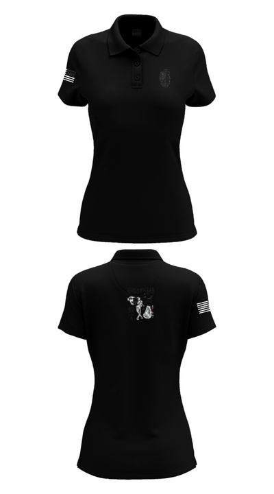 Ceremonial Platoon 73521546 Women's Short Sleeve Performance Polo  - 35