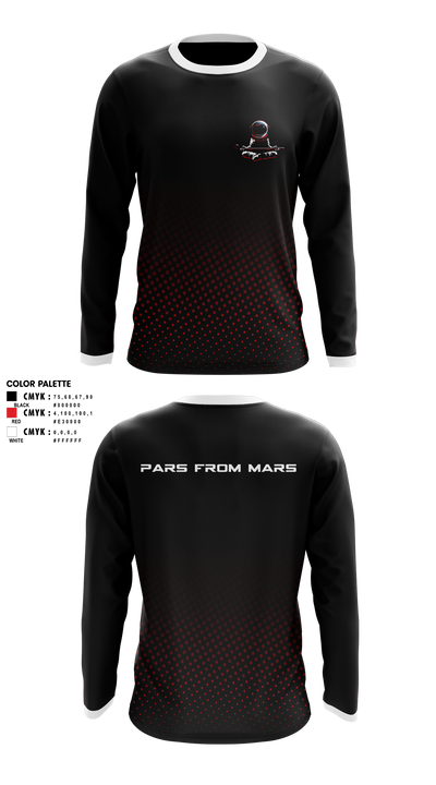 PARS FROM MARS 57379253 Long Sleeve Performance Shirt 1