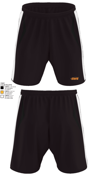 Stafford Middle School 64252952 Athletic Shorts With Pockets - 34