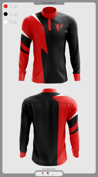Quarter Zip Jacket, Petal High School Tennis, Tennis, Teamtime, Team time, sublimation, custom sports apparel, team uniforms, spirit wear, spiritwear, sports uniforms, custom shirts, team store, custom team store, fundraiser sports, apparel fundraiser