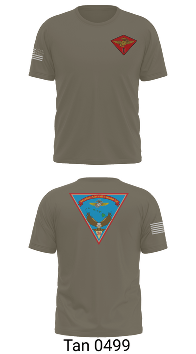 Marine Air Group 24 32391498 Short Sleeve Performance Shirt - 76