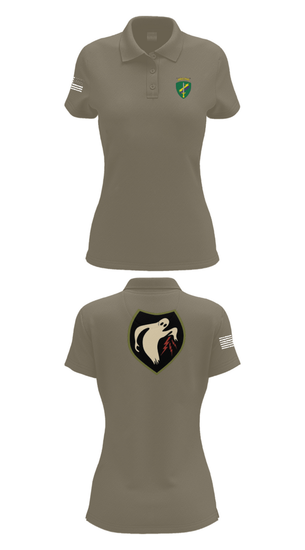 Women's Short Sleeve Performance Polo, 325th Tactical PSYOP Co. (A), Army, Teamtime, Team time, sublimation, custom sports apparel, team uniforms, spirit wear, spiritwear, sports uniforms, custom shirts, team store, custom team store, fundraiser sports, apparel fundraiser