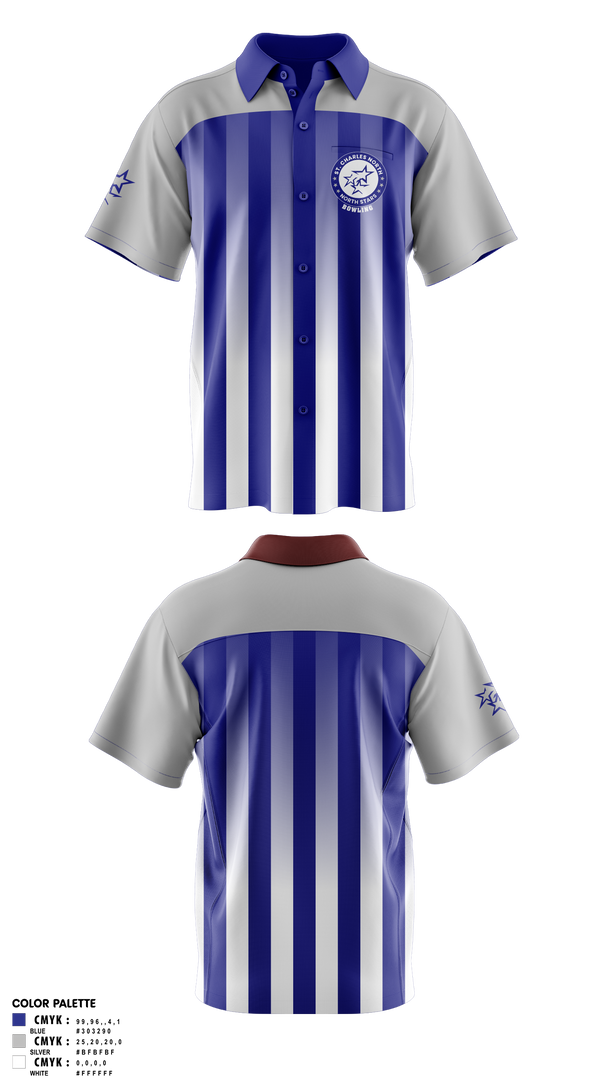 Short Sleeve Bowling Jersey, St Charles North High School Bowling, Bowling, Teamtime, Team time, sublimation, custom sports apparel, team uniforms, spirit wear, spiritwear, sports uniforms, custom shirts, team store, custom team store, fundraiser sports, apparel fundraiser