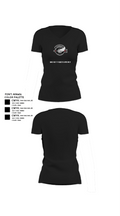 Danbury Police Traffic Unit 20625230 Women's Short Sleeve V-neck Shirt - 23
