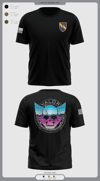 Short Sleeve Performance Shirt, VALOR CO. 5BN, 1SFAB, Army, Teamtime, Team time, sublimation, custom sports apparel, team uniforms, spirit wear, spiritwear, sports uniforms, custom shirts, team store, custom team store, fundraiser sports, apparel fundraiser