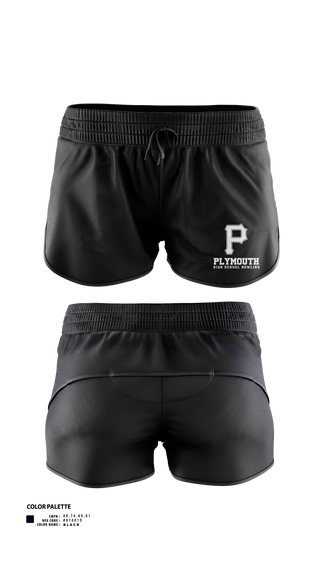 Womens Shorts, Plymouth Bowling, Bowling, Teamtime, Team time, sublimation, custom sports apparel, team uniforms, spirit wear, spiritwear, sports uniforms, custom shirts, team store, custom team store, fundraiser sports, apparel fundraiser