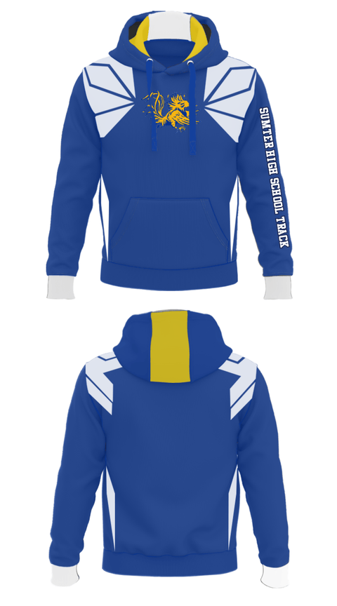 Hoodie, Sumter High School Track, Track & Field, Teamtime, Team time, sublimation, custom sports apparel, team uniforms, spirit wear, spiritwear, sports uniforms, custom shirts, team store, custom team store, fundraiser sports, apparel fundraiser