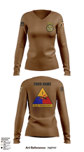 Recon2 55013620 Women's Long Sleeve V-neck Shirt - 3