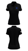 Clarksdale High School Basketball 83050417 Women's Short Sleeve Performance Polo  - 14