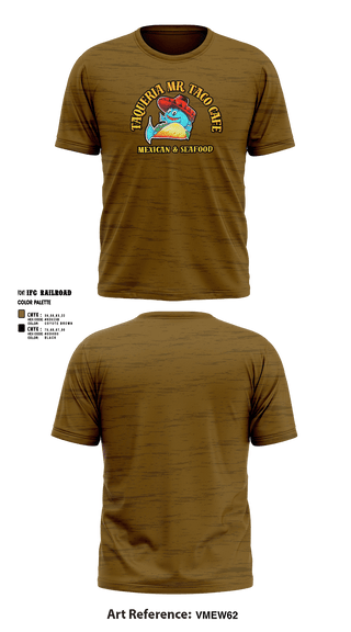 Short Sleeve Performance Shirt, Taqueria Mr Taco Cafe Mexican & Seafood, , Teamtime, Team time, sublimation, custom sports apparel, team uniforms, spirit wear, spiritwear, sports uniforms, custom shirts, team store, custom team store, fundraiser sports, apparel fundraiser
