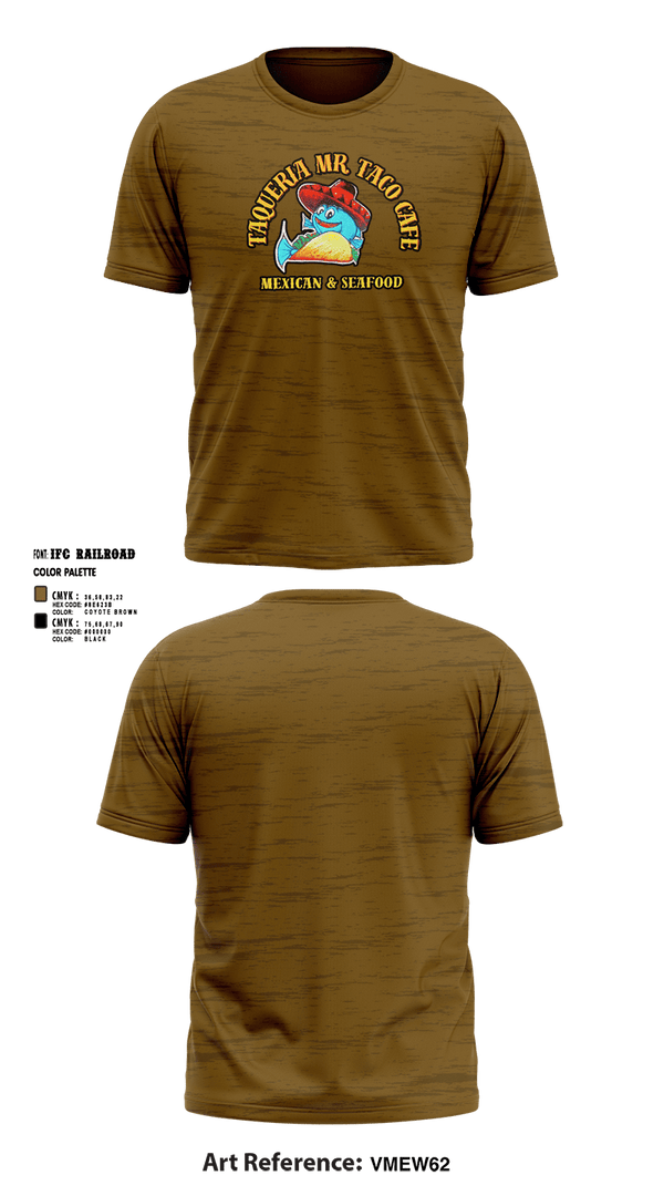 Short Sleeve Performance Shirt, Taqueria Mr Taco Cafe Mexican & Seafood, , Teamtime, Team time, sublimation, custom sports apparel, team uniforms, spirit wear, spiritwear, sports uniforms, custom shirts, team store, custom team store, fundraiser sports, apparel fundraiser