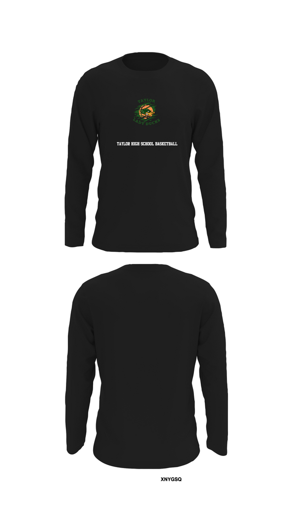 Long Sleeve Performance Shirt, Taylor High School Basketball, Women's Basketball, Teamtime, Team time, sublimation, custom sports apparel, team uniforms, spirit wear, spiritwear, sports uniforms, custom shirts, team store, custom team store, fundraiser sports, apparel fundraiser