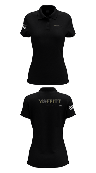 Moffitt transport 94007561 Women's Short Sleeve Performance Polo  - 36