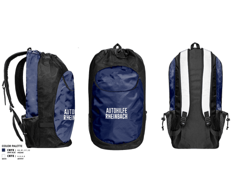 Gear Bag, Autohilfe Rheinbach, , Teamtime, Team time, sublimation, custom sports apparel, team uniforms, spirit wear, spiritwear, sports uniforms, custom shirts, team store, custom team store, fundraiser sports, apparel fundraiser