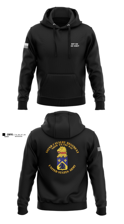HHT 102 CAV 64031917 Hoodie - 3