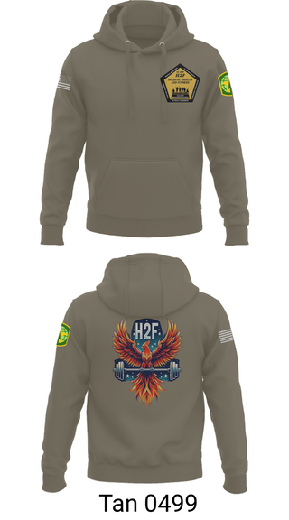Hoodie, Phoenix H2F, Army, Teamtime, Team time, sublimation, custom sports apparel, team uniforms, spirit wear, spiritwear, sports uniforms, custom shirts, team store, custom team store, fundraiser sports, apparel fundraiser