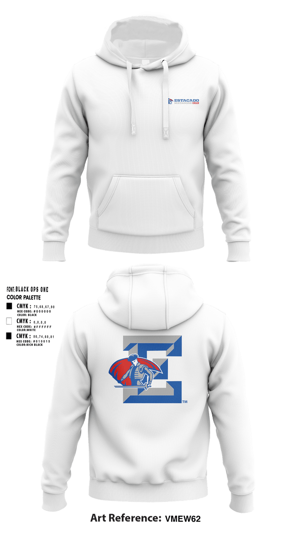 Hoodie, Estacado High School Cheer, Cheer, Teamtime, Team time, sublimation, custom sports apparel, team uniforms, spirit wear, spiritwear, sports uniforms, custom shirts, team store, custom team store, fundraiser sports, apparel fundraiser