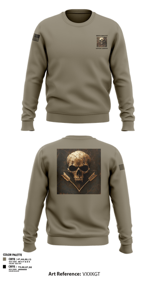 Crew Neck Sweatshirt, 389th MI BN, Army, Teamtime, Team time, sublimation, custom sports apparel, team uniforms, spirit wear, spiritwear, sports uniforms, custom shirts, team store, custom team store, fundraiser sports, apparel fundraiser