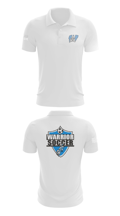 Willowbrook Warriors 8635943 Short Sleeve Performance Polo - 9