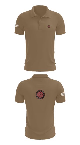 Short Sleeve Performance Polo, Local 5386, Fire Department, Teamtime, Team time, sublimation, custom sports apparel, team uniforms, spirit wear, spiritwear, sports uniforms, custom shirts, team store, custom team store, fundraiser sports, apparel fundraiser