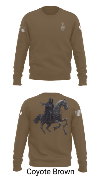 Crew Neck Sweatshirt, Longknife, Army, Teamtime, Team time, sublimation, custom sports apparel, team uniforms, spirit wear, spiritwear, sports uniforms, custom shirts, team store, custom team store, fundraiser sports, apparel fundraiser