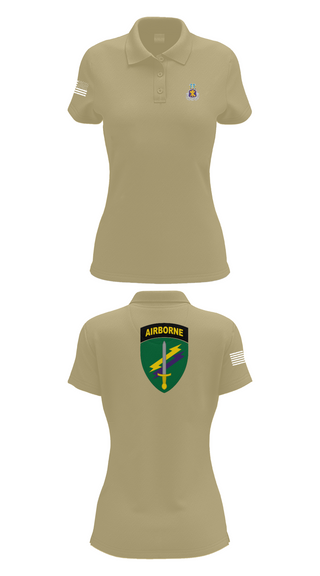 Womens Short Sleeve Performance Polo, Civil Affairs Schoolhouse, , Teamtime, Team time, sublimation, custom sports apparel, team uniforms, spirit wear, spiritwear, sports uniforms, custom shirts, team store, custom team store, fundraiser sports, apparel fundraiser