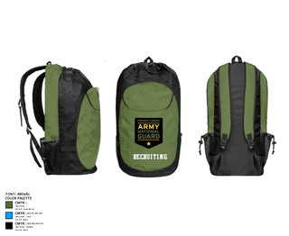 Gear Bag, Recruiting, National Guard, Teamtime, Team time, sublimation, custom sports apparel, team uniforms, spirit wear, spiritwear, sports uniforms, custom shirts, team store, custom team store, fundraiser sports, apparel fundraiser