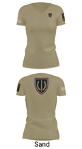 KSK 32447912 Women's Short Sleeve V-neck Shirt - 88