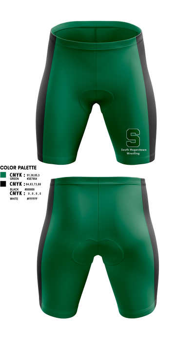 South Hagerstown High School Wrestling 17384983 Men's Compression Shorts - 5