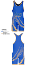 Christian Academy of Knoxville Wrestling 95944455 Wrestling Singlet - 1
