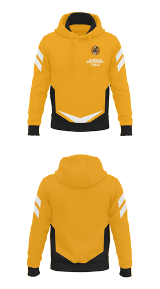 Hoodie, Warwick High School Track, Track & Field, Teamtime, Team time, sublimation, custom sports apparel, team uniforms, spirit wear, spiritwear, sports uniforms, custom shirts, team store, custom team store, fundraiser sports, apparel fundraiser