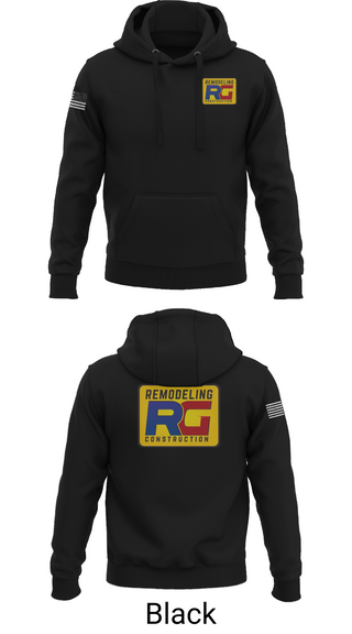 Hoodie, Rg remodeling, , Teamtime, Team time, sublimation, custom sports apparel, team uniforms, spirit wear, spiritwear, sports uniforms, custom shirts, team store, custom team store, fundraiser sports, apparel fundraiser