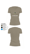 152 Port Dawgs 71317587 Women's Short Sleeve V-neck Shirt - 64