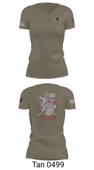 Women's Short Sleeve Vneck Shirt, Dirty Deuce, , Teamtime, Team time, sublimation, custom sports apparel, team uniforms, spirit wear, spiritwear, sports uniforms, custom shirts, team store, custom team store, fundraiser sports, apparel fundraiser