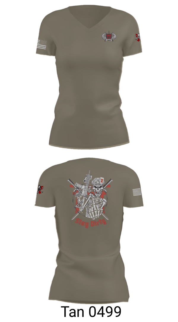 Women's Short Sleeve Vneck Shirt, Dirty Deuce, , Teamtime, Team time, sublimation, custom sports apparel, team uniforms, spirit wear, spiritwear, sports uniforms, custom shirts, team store, custom team store, fundraiser sports, apparel fundraiser