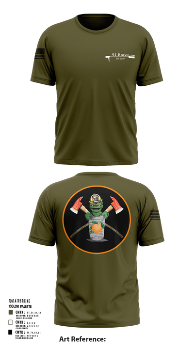 91 Bravo 3173818 Short Sleeve Performance Shirt - 115