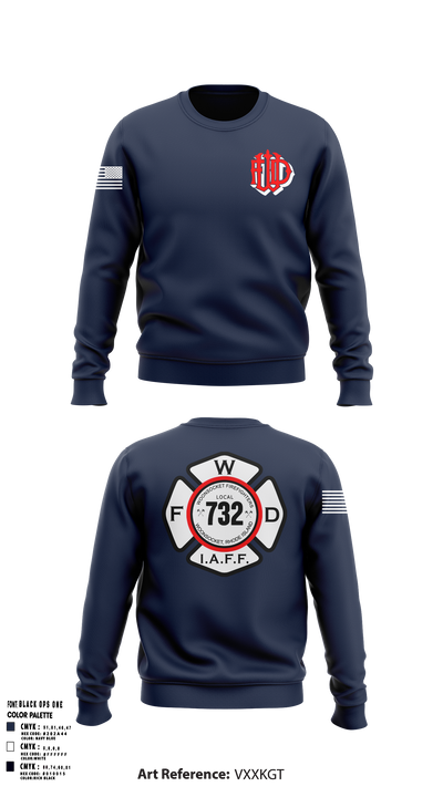 Woonsocket 46977147 Crew Neck Sweatshirt - 125
