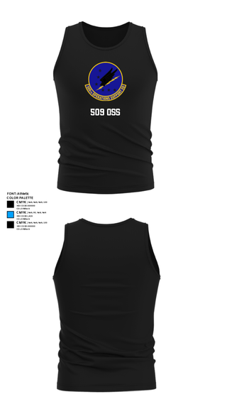 Tank Top, 509 OSS, Air Force, Teamtime, Team time, sublimation, custom sports apparel, team uniforms, spirit wear, spiritwear, sports uniforms, custom shirts, team store, custom team store, fundraiser sports, apparel fundraiser