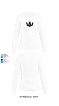Welding Improvement 94535392 Women's Long Sleeve V-neck Shirt -1 15