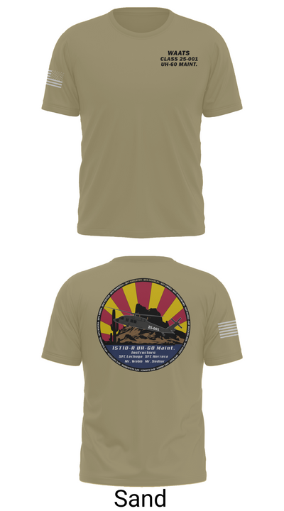 WAATS 15T10 CLASS 25-001 61882082 Short Sleeve Performance Shirt - 96