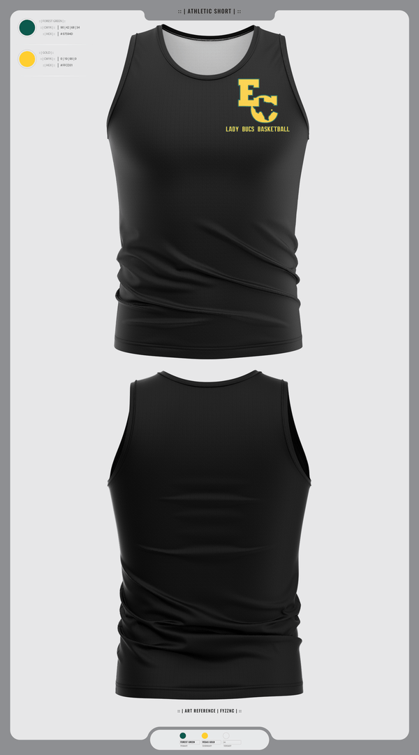Tank Top, East Chambers High School Basketball, Women's Basketball, Teamtime, Team time, sublimation, custom sports apparel, team uniforms, spirit wear, spiritwear, sports uniforms, custom shirts, team store, custom team store, fundraiser sports, apparel fundraiser
